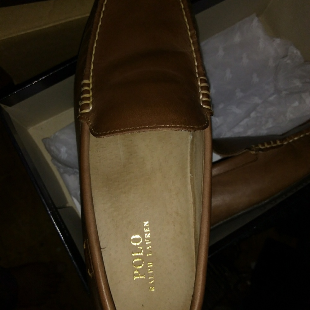 Polo Ralph Lauren leather loafers
